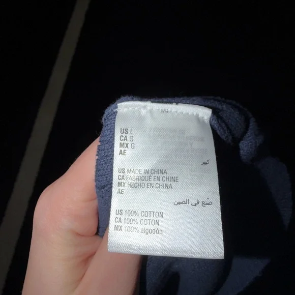 NEW Alfani Men's Navy Blue Striped Sweater - Picture 11 of 11